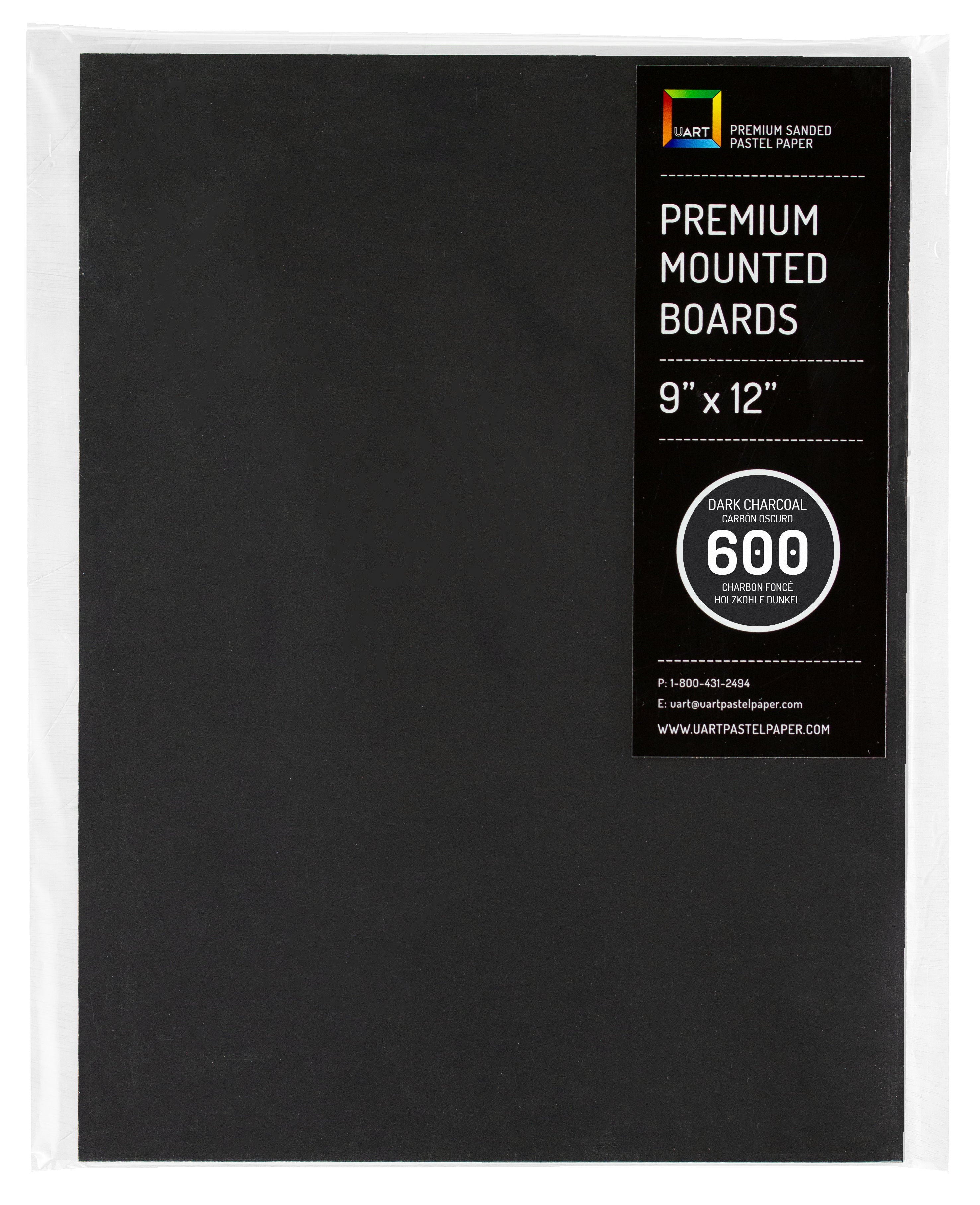 Premium Sanded Pastel Paper Mounted Board