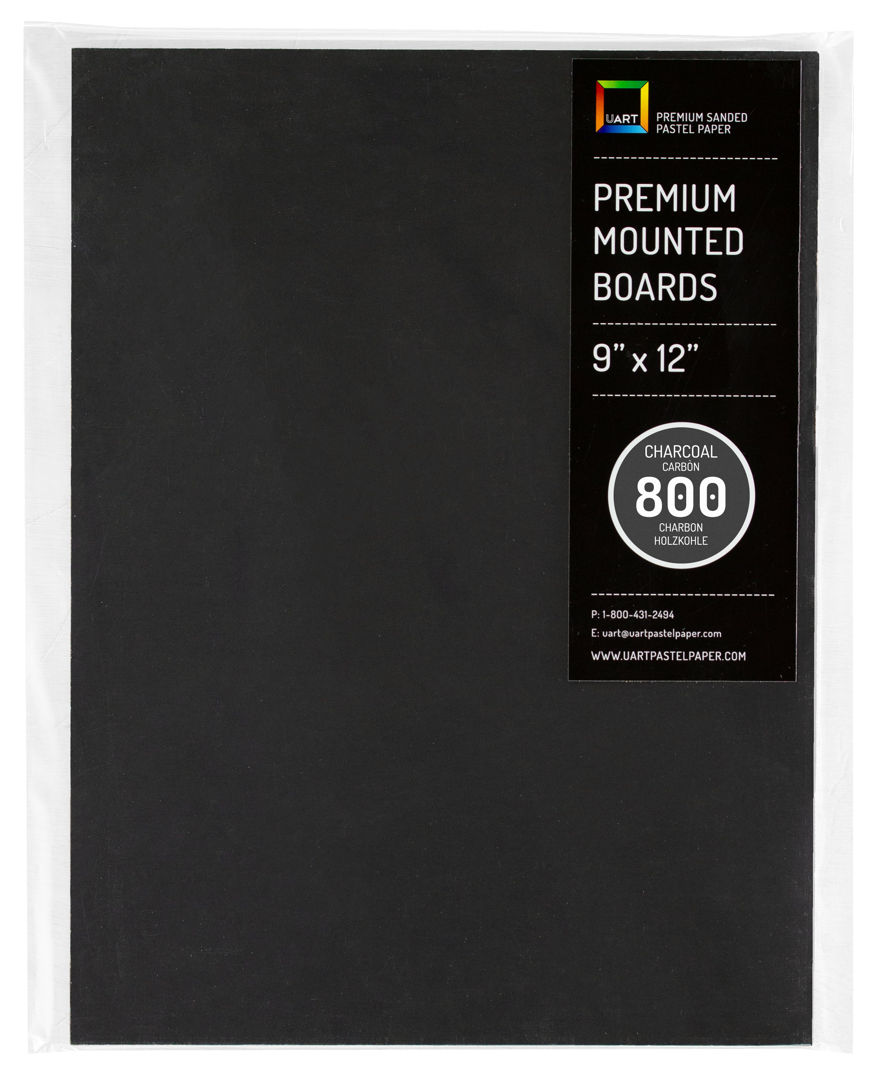 Premium Sanded Pastel Paper Mounted Board