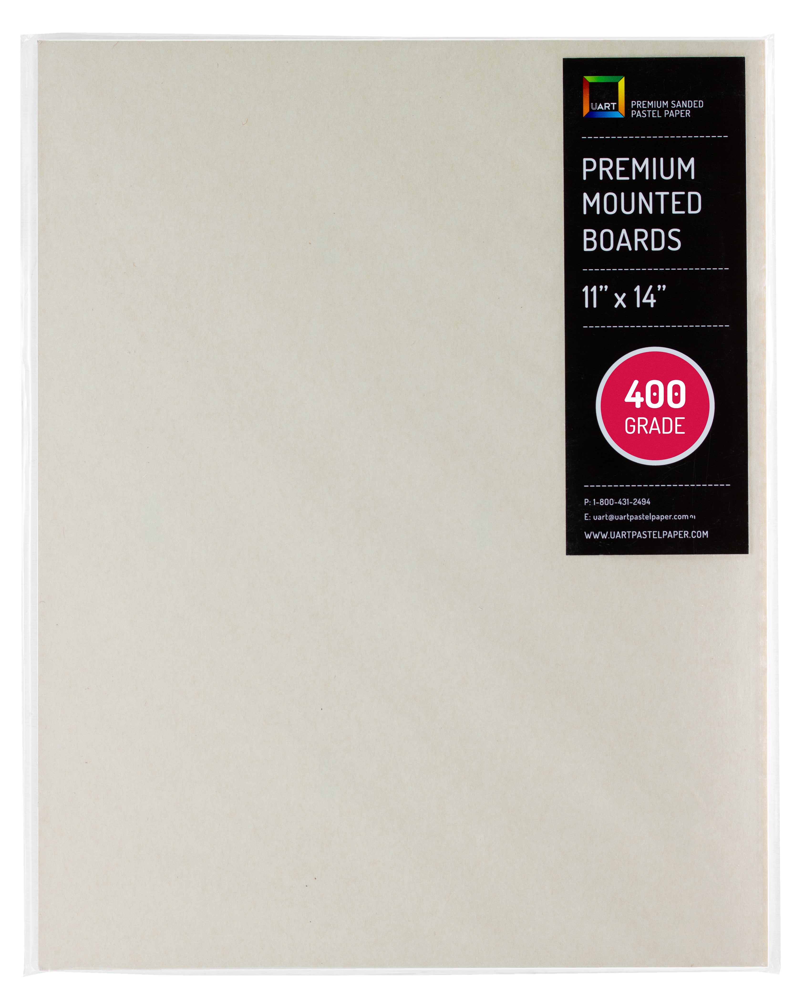 Premium Sanded Pastel Paper Mounted Board