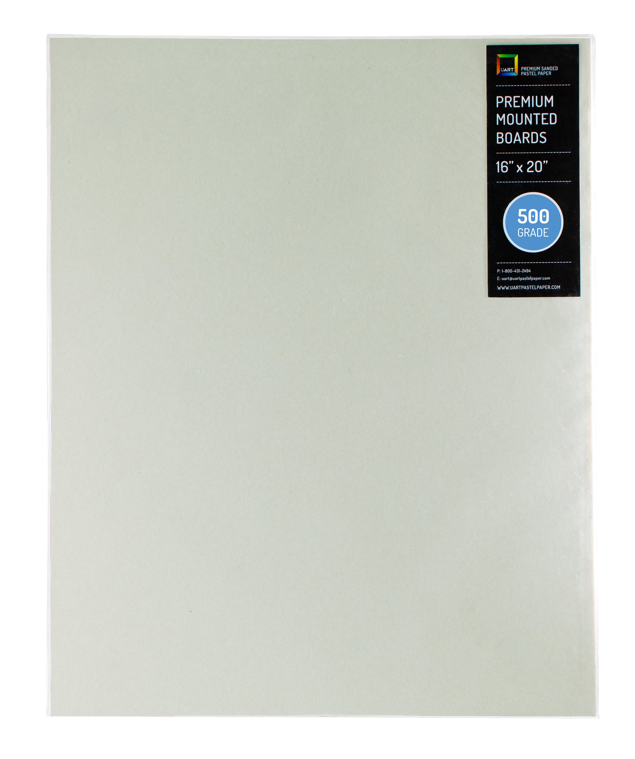 Premium Sanded Pastel Paper Mounted Board