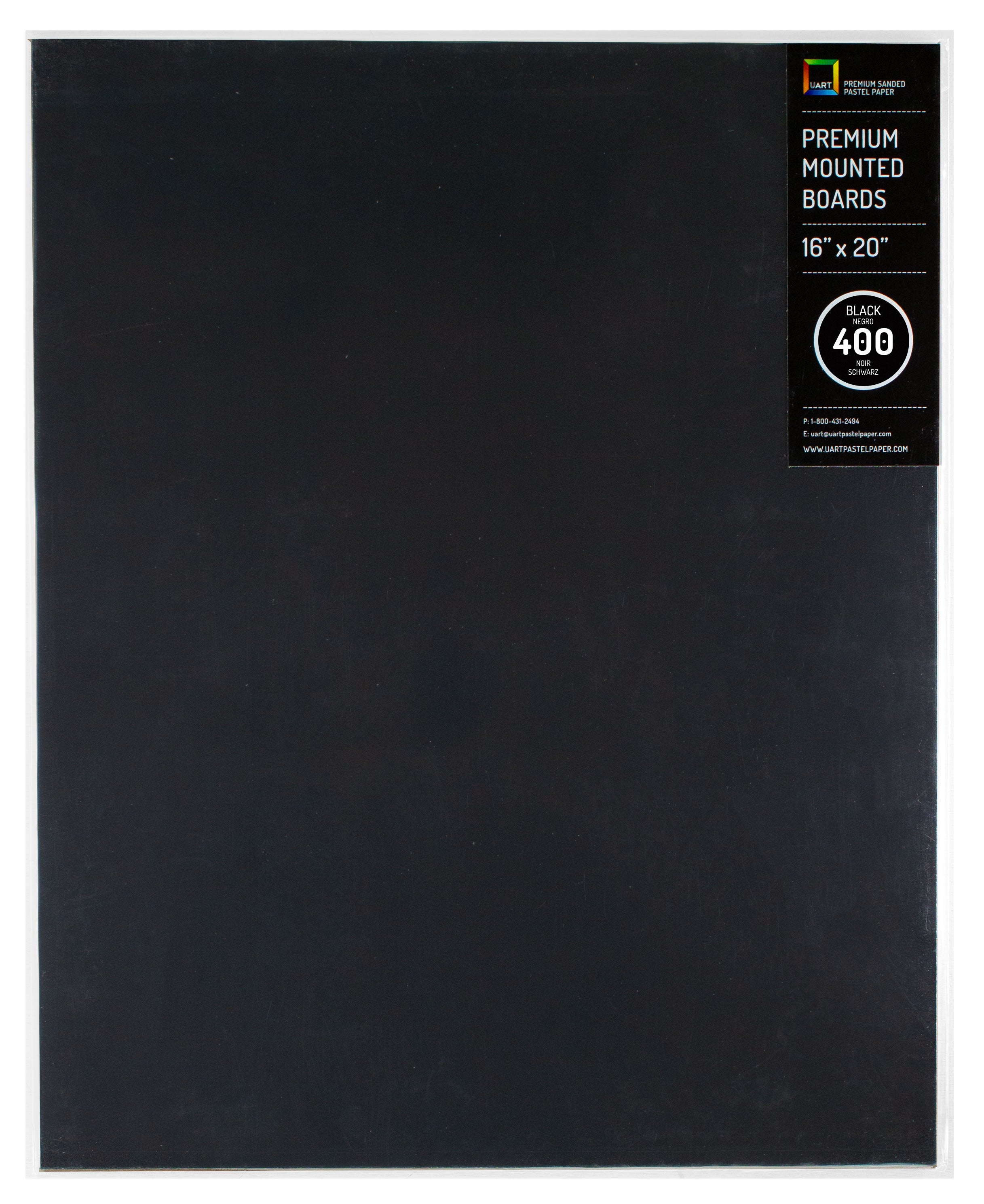 Premium Sanded Pastel Paper Mounted Board