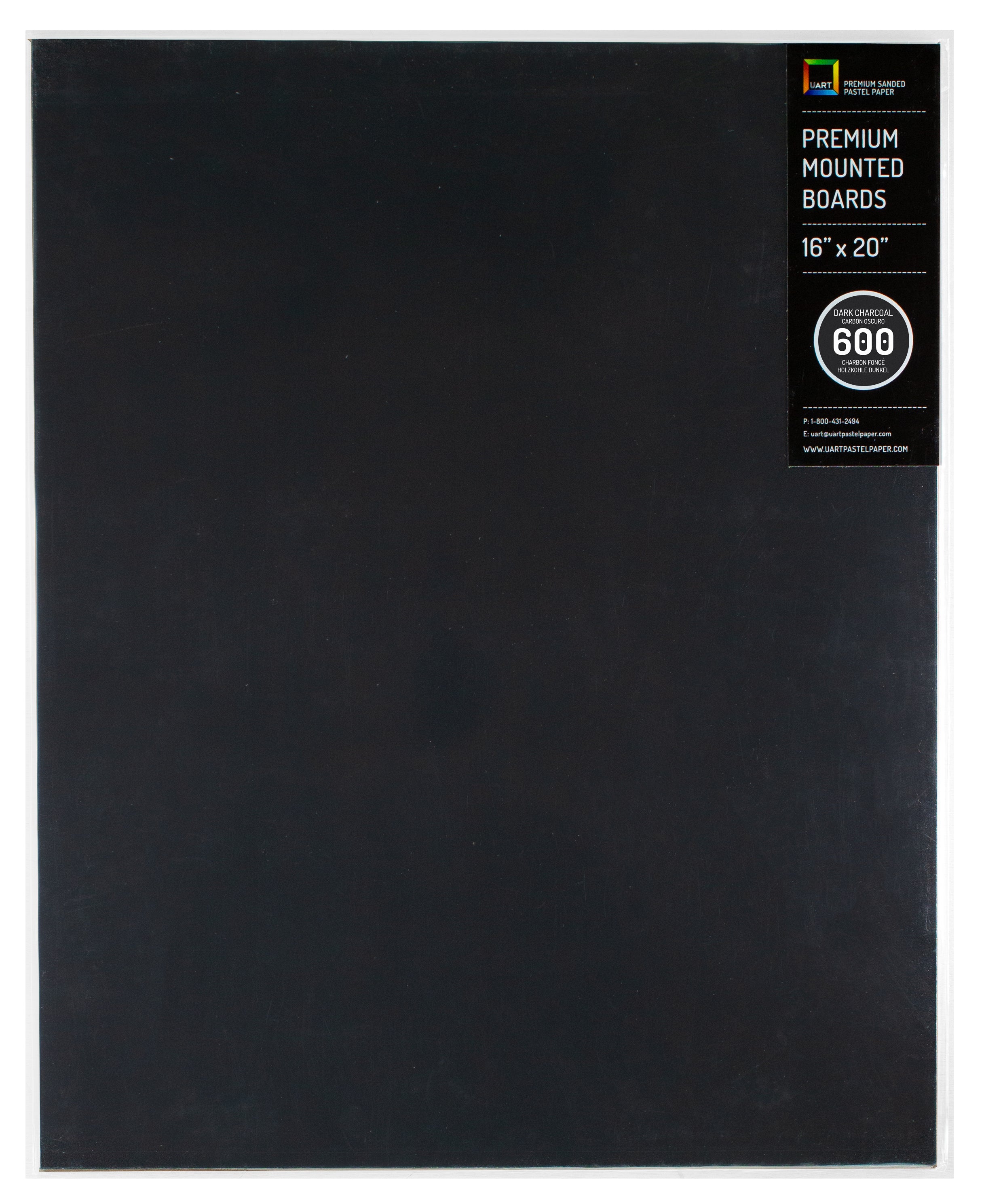 Premium Sanded Pastel Paper Mounted Board