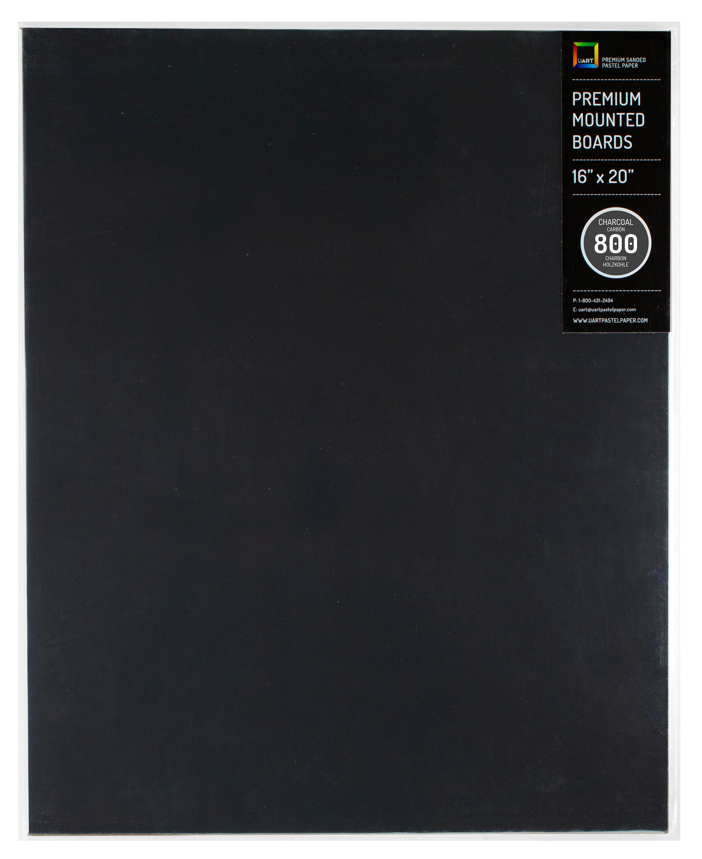 Premium Sanded Pastel Paper Mounted Board