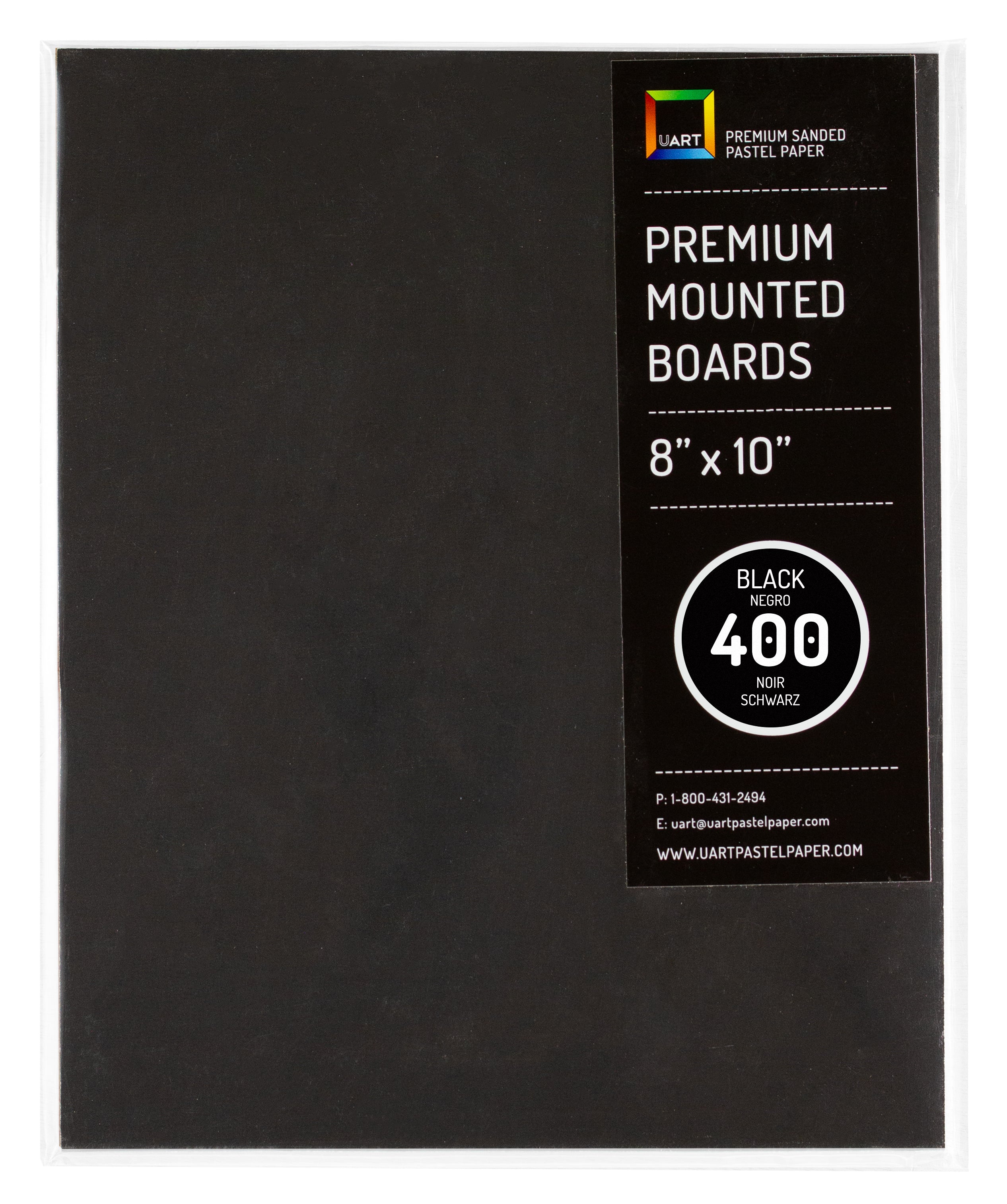 Premium Sanded Pastel Paper Mounted Board