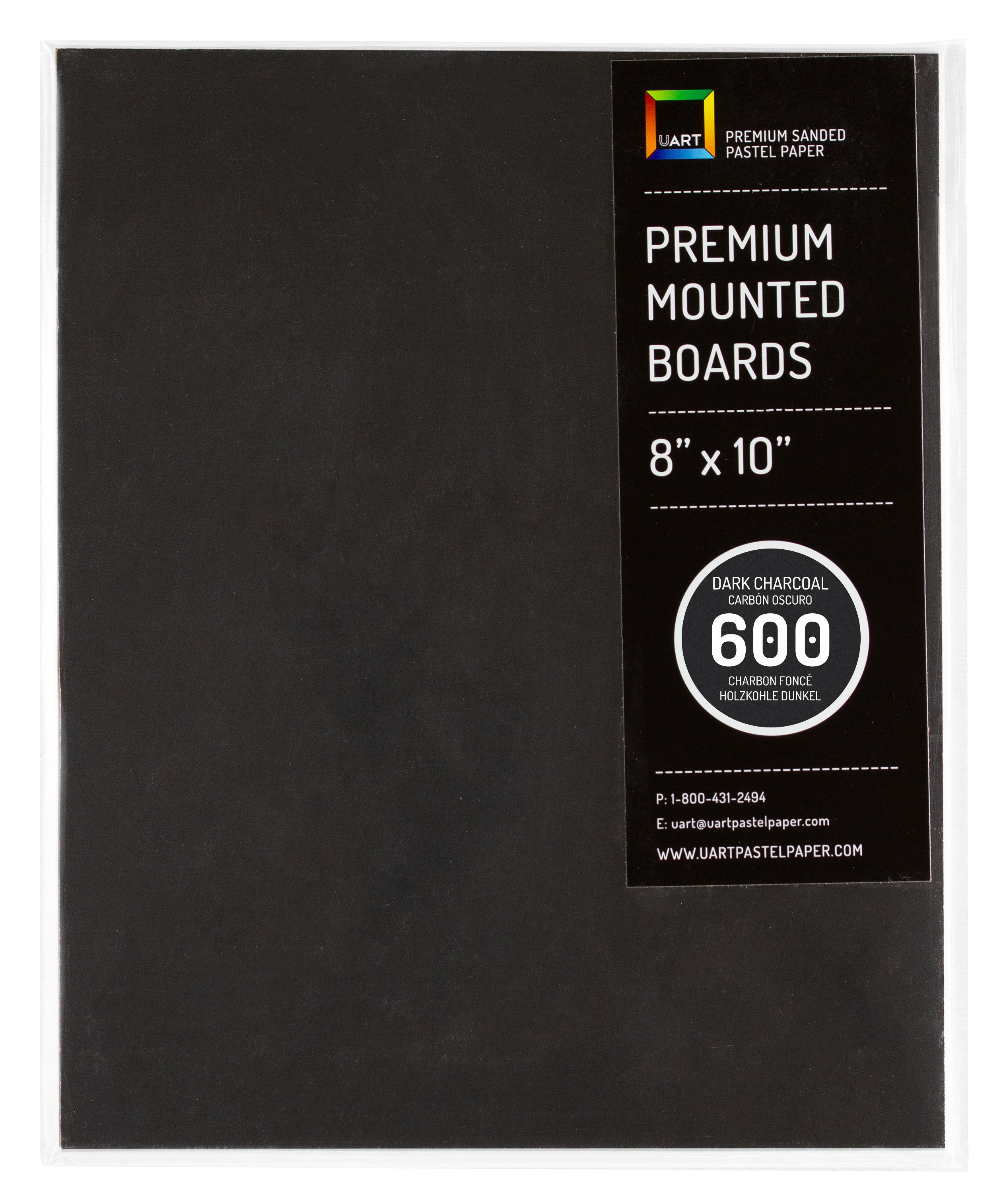 Premium Sanded Pastel Paper Mounted Board
