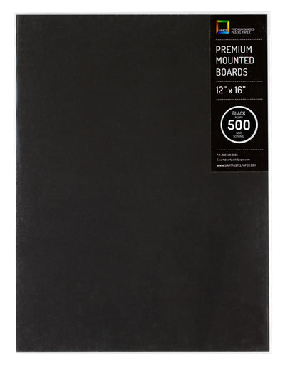 Premium Sanded Pastel Paper Mounted Board