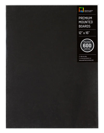 Premium Sanded Pastel Paper Mounted Board