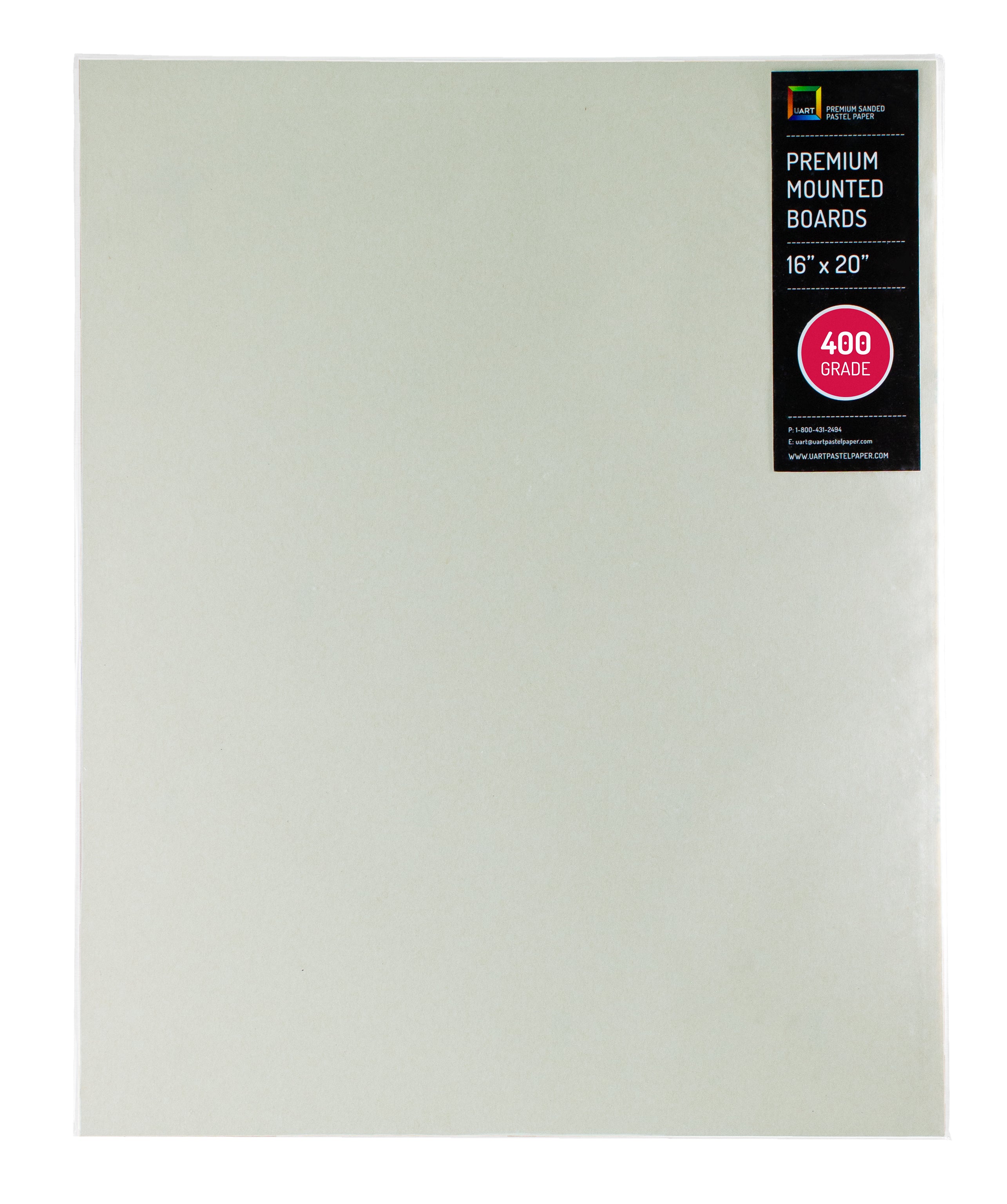 Premium Sanded Pastel Paper Mounted Board