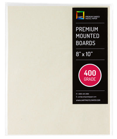 Premium Sanded Pastel Paper Mounted Board