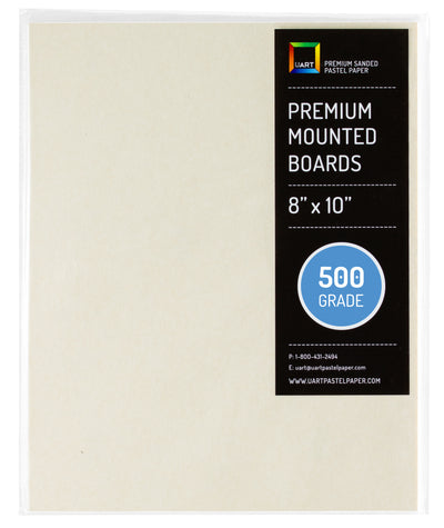 Premium Sanded Pastel Paper Mounted Board