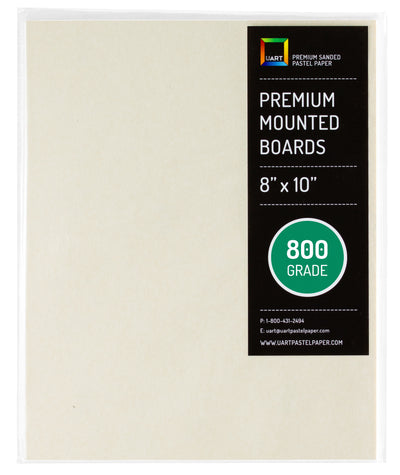 Premium Sanded Pastel Paper Mounted Board