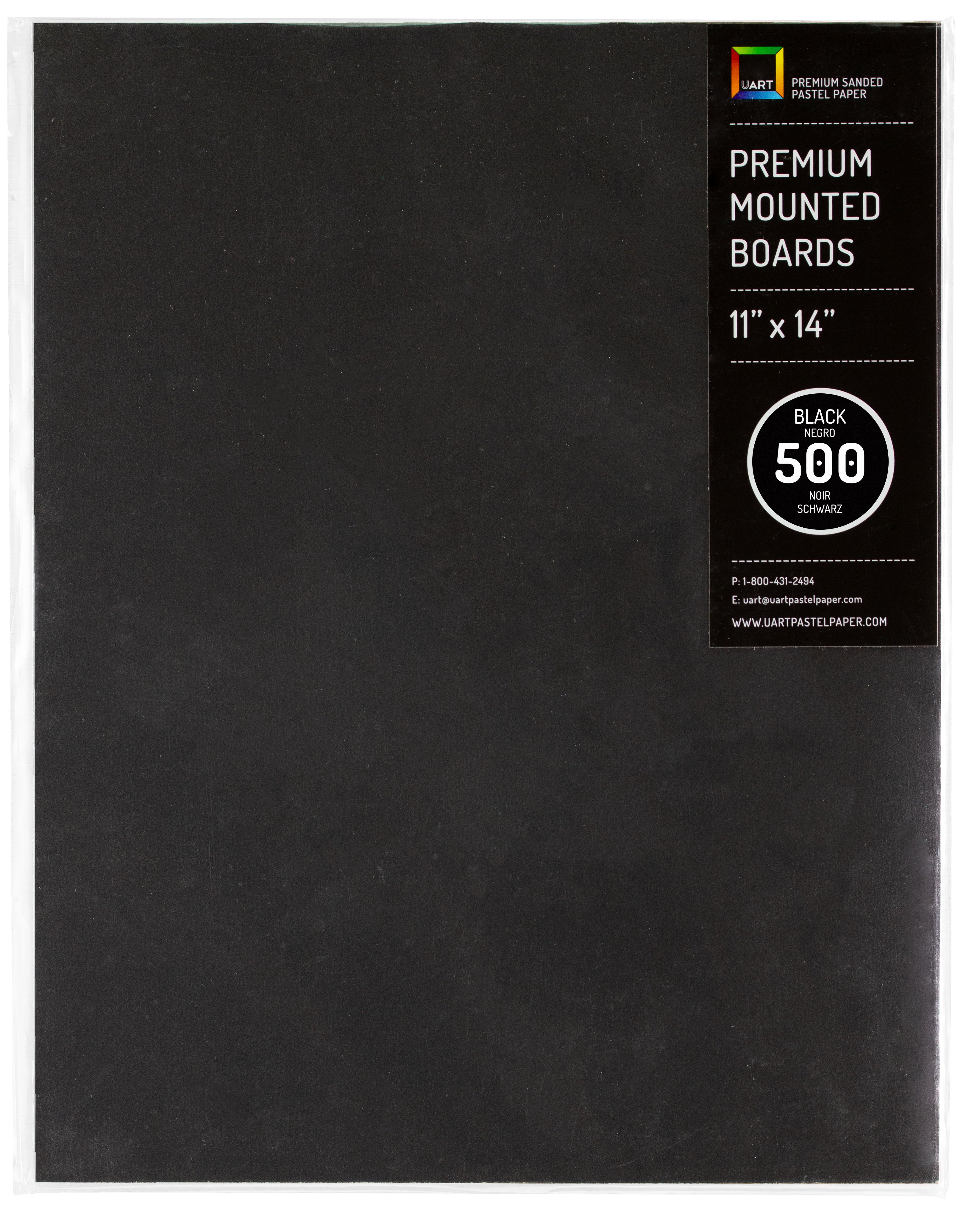 Premium Sanded Pastel Paper Mounted Board