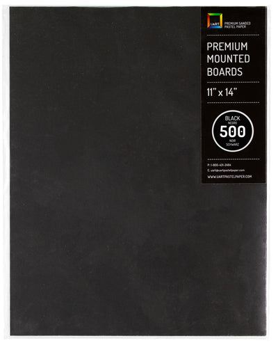 Premium Sanded Pastel Paper Mounted Board