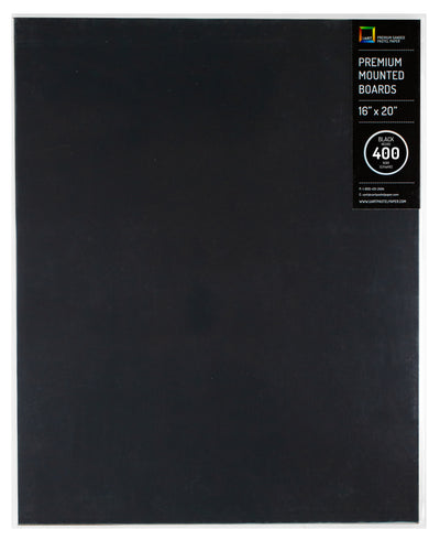 Premium Sanded Pastel Paper Mounted Board