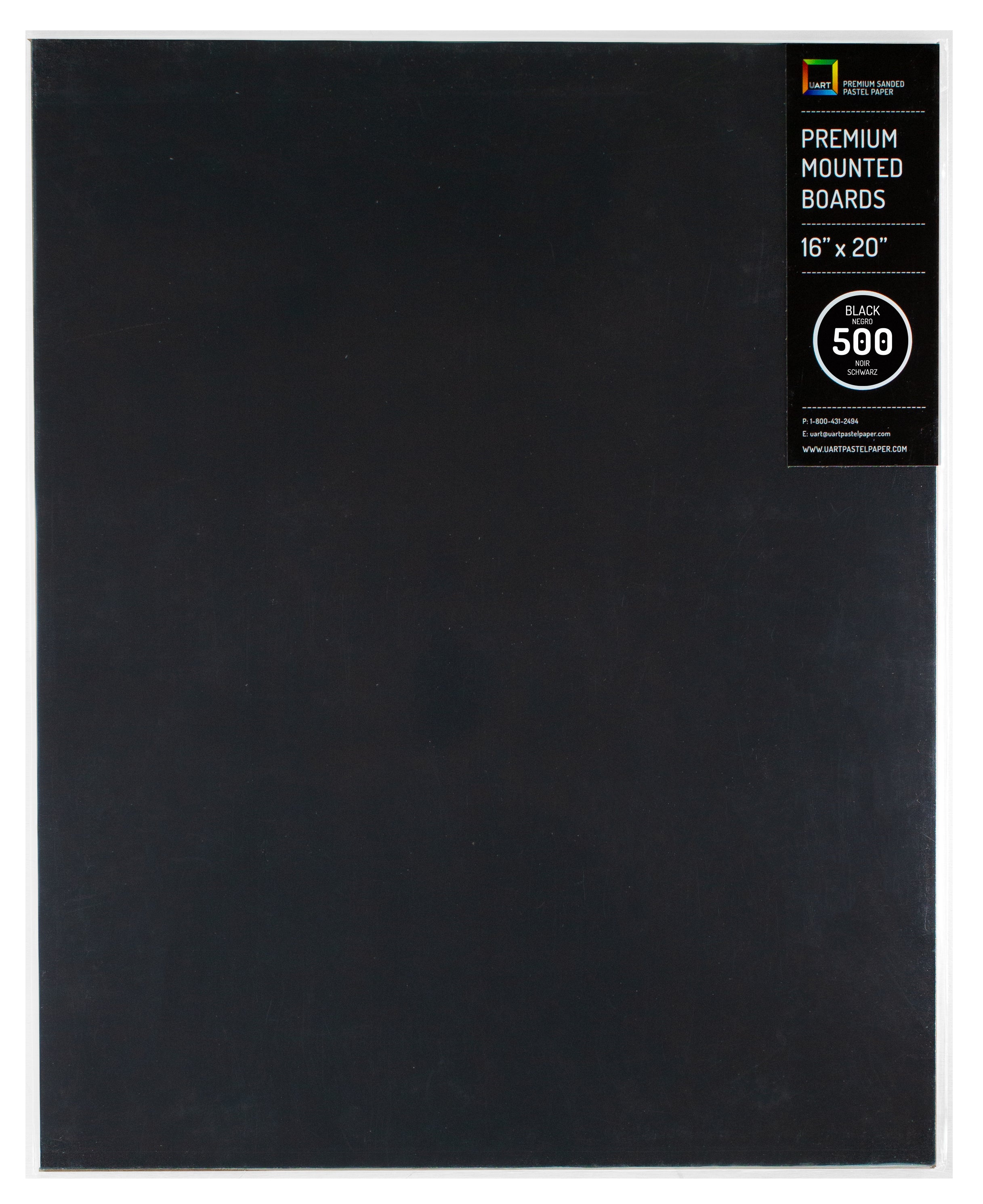 Premium Sanded Pastel Paper Mounted Board