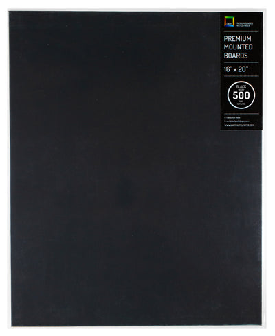 Premium Sanded Pastel Paper Mounted Board