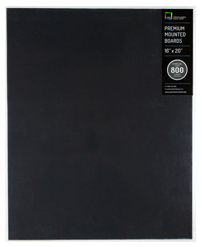 Premium Sanded Pastel Paper Mounted Board