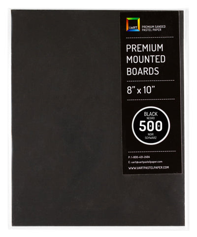 Premium Sanded Pastel Paper Mounted Board