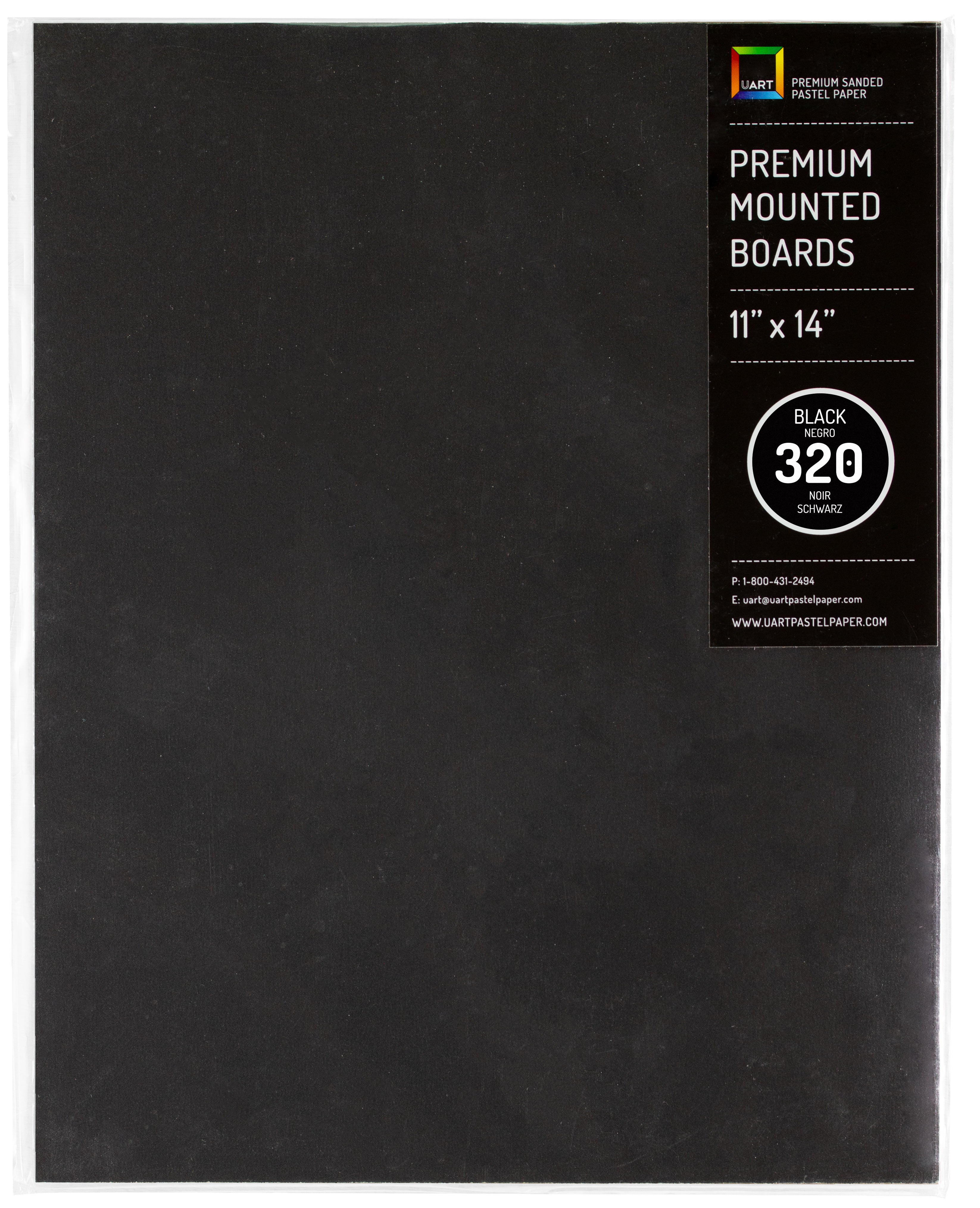 Premium Sanded Pastel Paper Mounted Board