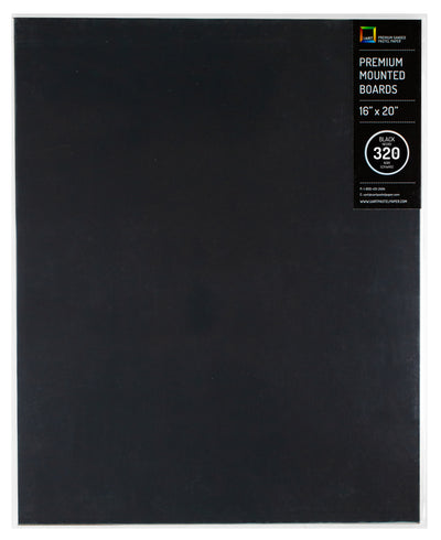 Premium Sanded Pastel Paper Mounted Board