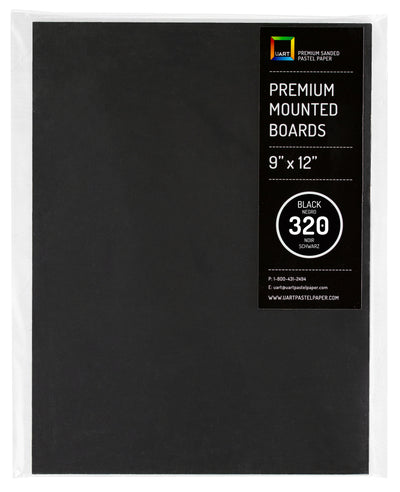 Premium Sanded Pastel Paper Mounted Board