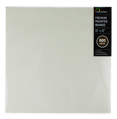 Premium Sanded Pastel Paper Mounted Board