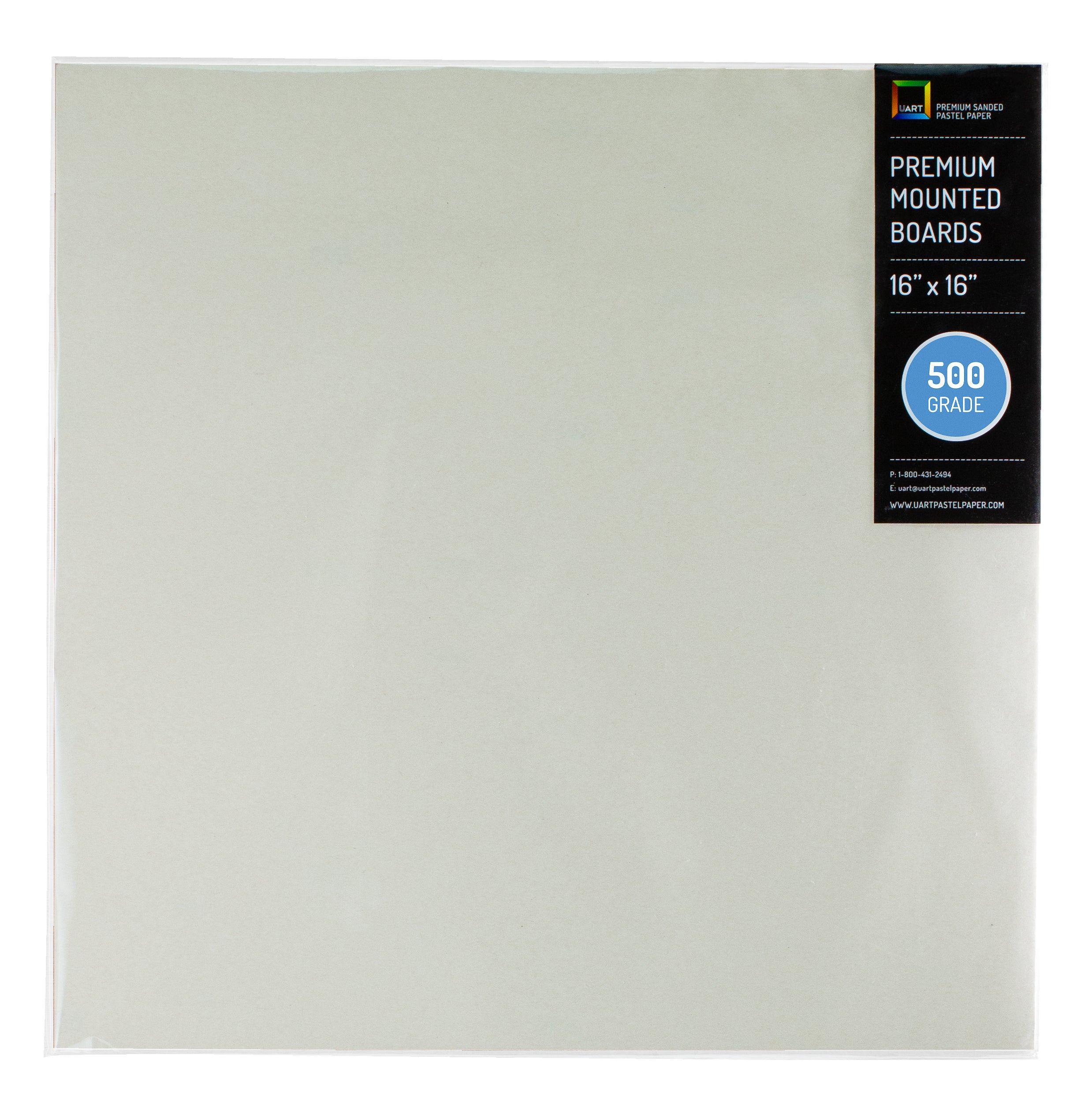 Premium Sanded Pastel Paper Mounted Board