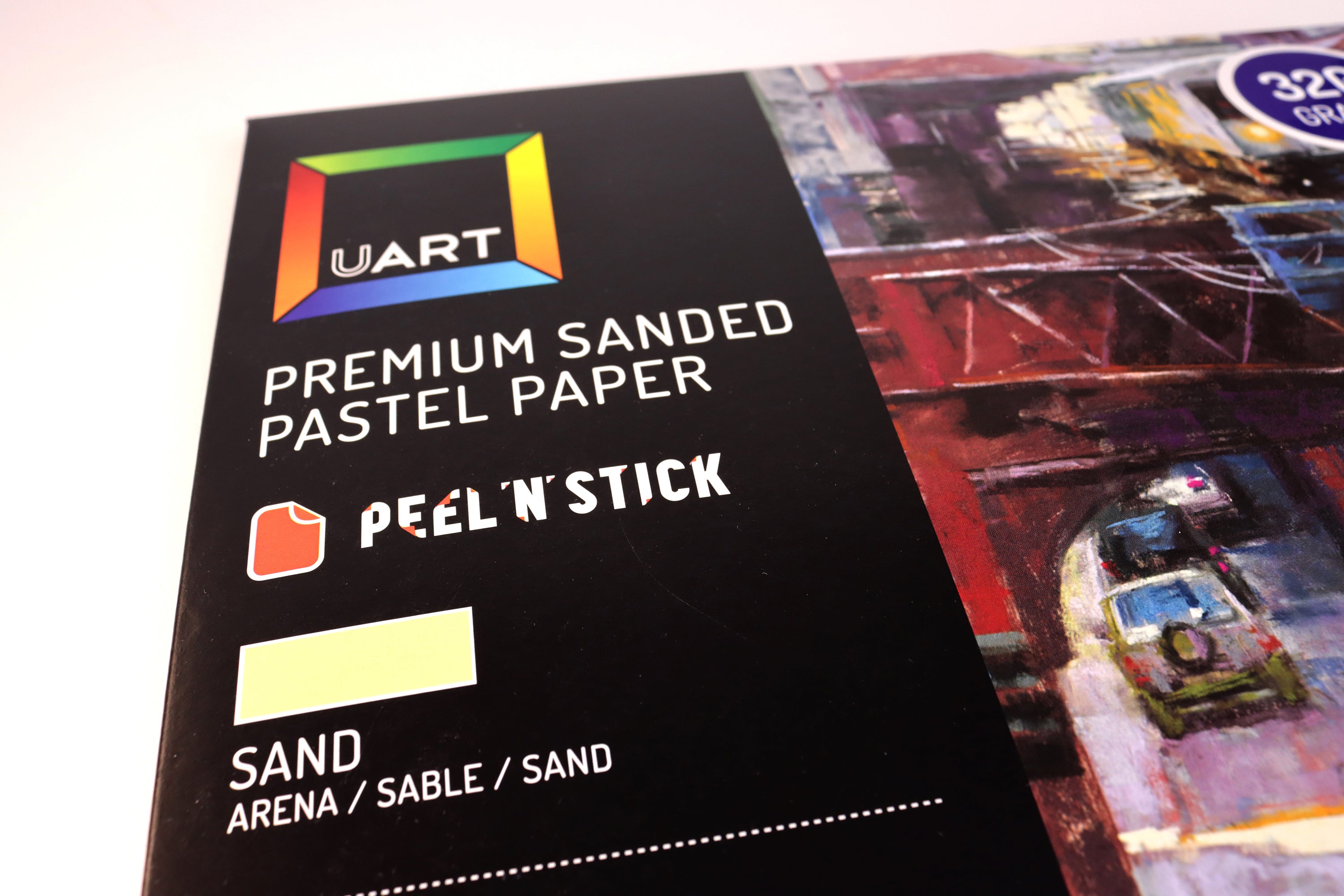 Premium Sanded Pastel Paper Peel 'N' Stick Sheets